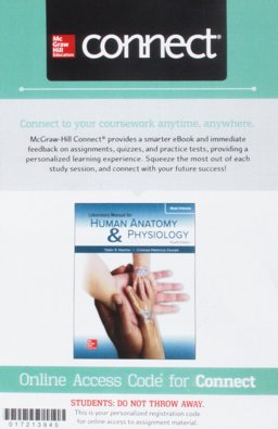 Connect APR &amp; Phils Access Card for Laboratory Manual for Human Anatomy &amp; Physiology 4th 9781260159196 Front Cover