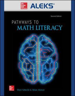 ALEKS 360 Access Card for Pathways to Math Literacy (52 Weeks)