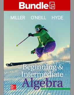 Package: Integrated Video and Study Workbook for Beginning and Intermediate Algebra with Connect Math Hosted by ALEKS Access Card