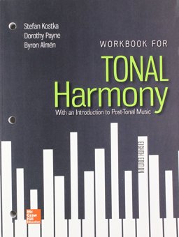 Workbook for Tonal Harmony with Connect Access Card 8th 9781260197082 Front Cover