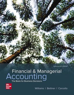 Financial and Managerial Accounting
