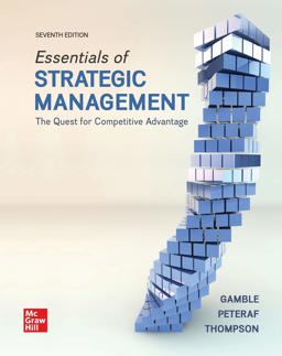 Essentials of Strategic Management The Quest for Competitive Advantage  9781260261547 Front Cover