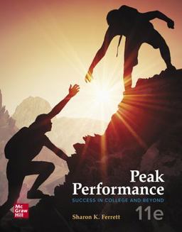 PEAK PERFORMANCE  9781260262490 Front Cover