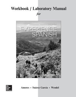 Workbook/Lab Manual for Experience Spanish