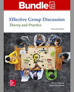 Gen Combo Looseleaf Effective Group Discussion; Connect Access Card 15th 9781260270655 Front Cover