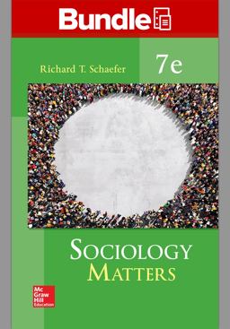 Gen Combo Looseleaf Sociology Matters; Connect Access Card