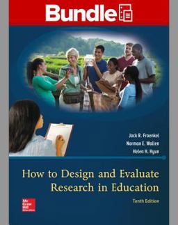 GEN COMBO LL HOW to DESIGN & EVALUATE RESEARCH in EDUCATION; CONNECT ACCESS CARD