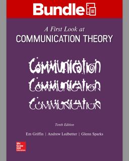 Looseleaf for a First Look at Communication Theory with Connect Access Card 10th 9781260280920 Front Cover