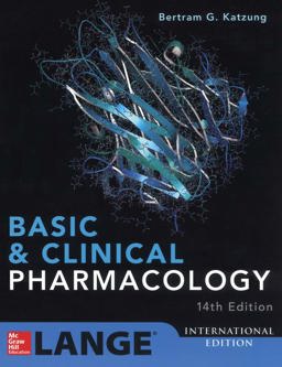 BASIC and CLINICAL PHARMACOLOGY 14Eical Guide  9781260288179 Front Cover