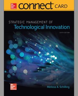 Connect Access Card for Strategic Management of Technological Innovation 6th 9781260309188 Front Cover