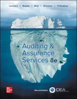 AUDITING+ASSURANCE SERVICES  9781260369205 Front Cover