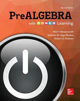 Loose Leaf Version Prealgebra with P. O. W. E. R. Learning