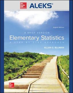 ALEKS 360 Access Card (18 Weeks) for Elementary Statistics: a Brief Version 8th 9781260387025 Front Cover