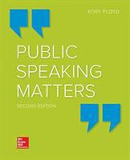 Public Speaking Matters