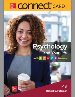 Connect Access Card for Psychology and Your Life with P. O. W. E. R. Learning 4th 9781260397918 Front Cover