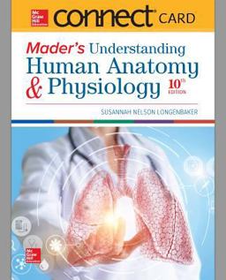 Connect Access Card for Mader's Understanding Human Anatomy &amp; Physiology 10th 9781260410792 Front Cover