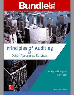 GEN COMBO LL PRINCIPLES of AUDITING &amp; OTHER ASSURANCE SERVICES; CONNECT ACCESS CARD 21st 9781260427202 Front Cover