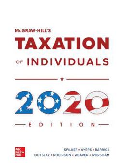 McGraw-Hill's Taxation of Individuals 2020 Edition 11th 9781260433098 Front Cover