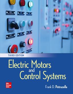 Electric Motors and Control Systems:  9781260439397 Front Cover