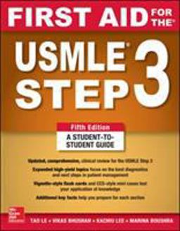 First Aid for the USMLE Step 3:  9781260440317 Front Cover