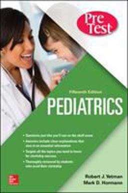 Pediatrics Pretest Self-assessment and Review:  9781260440331 Front Cover