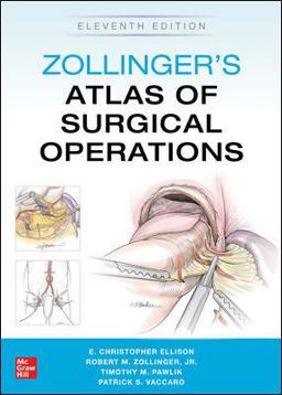 Zollinger's Atlas of Surgical Operations, Eleventh Edition 11th 9781260440850 Front Cover