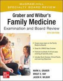 Graber and Wilbur's Family Medicine Examination and Board Review:  9781260441079 Front Cover