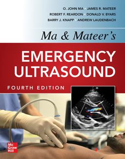 Ma and Mateers Emergency Ultrasound, 4th Edition 4th 2020 9781260441819 Front Cover