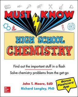 Must Know High School Chemistry Must Know High School Chemistry