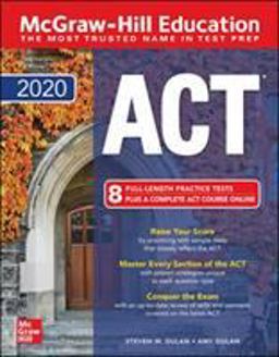McGraw-Hill Education ACT 2020 Edition  9781260453591 Front Cover