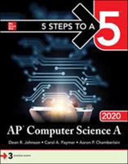 5 Steps to a 5: AP Computer Science A 2020 1st 9781260454918 Front Cover