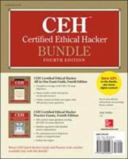CEH Certified Ethical Hacker Bundle, Fourth Edition 4th 9781260455267 Front Cover