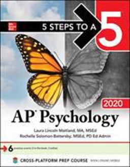 5 Steps to a 5: AP Psychology 2020  9781260455854 Front Cover