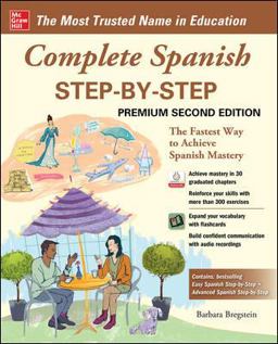Complete Spanish Step-By-Step, Premium Second Edition 2nd 9781260463132 Front Cover