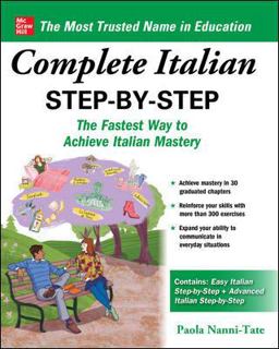 Complete Italian Step-By-Step  9781260463231 Front Cover