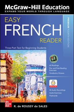 Easy French Reader, Premium Fourth Edition 4th 9781260463620 Front Cover