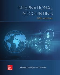 Loose Leaf for International Accounting 5th 9781260466539 Front Cover