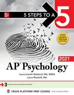 5 Steps to a 5: AP Psychology 2021  9781260466980 Front Cover