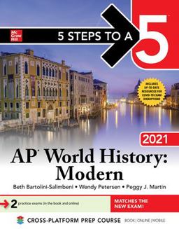 5 Steps to a 5: AP World History: Modern 2021  9781260467239 Front Cover
