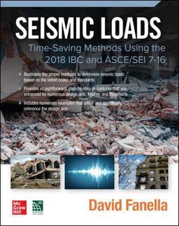 Seismic Loads: Time-Saving Methods Using the 2018 IBC and ASCE/SEI 7-16  9781260467390 Front Cover