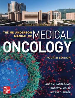 MD Anderson Manual of Medical Oncology, Fourth Edition 4th 9781260467642 Front Cover