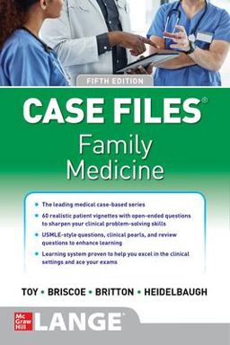 Case Files Family Medicine, Fifth Edition 5th 9781260468595 Front Cover
