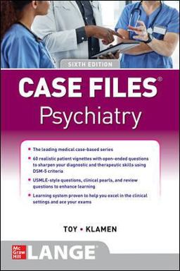 Case Files Psychiatry, Sixth Edition 6th 9781260468731 Front Cover