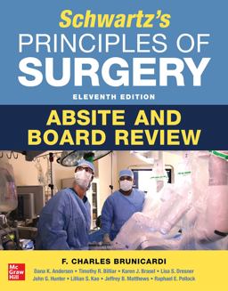 Schwartz's Principles of Surgery ABSITE and Board Review, 11th Edition 11th 9781260469752 Front Cover
