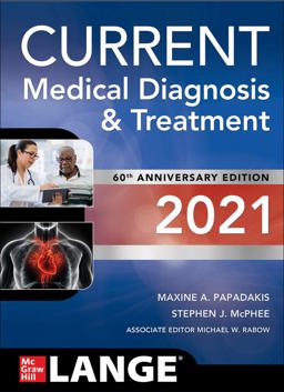CURRENT Medical Diagnosis and Treatment 2021 60th 9781260469868 Front Cover