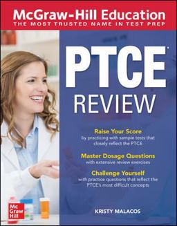 McGraw-Hill Education PTCE Review  9781260470055 Front Cover