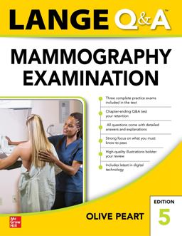LANGE Q&amp;a: Mammography Examination, Fifth Edition 5th 9781260474930 Front Cover