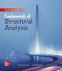 Fundamentals of Structural Analysis 6th 2020 9781260477245 Front Cover