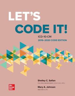 Let's Code It! ICD-10-CM 2019-2020 Code Edition 2nd 9781260481471 Front Cover