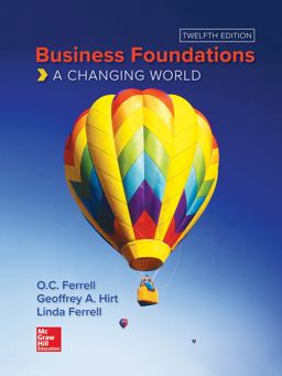 Business Foundations:  9781260488821 Front Cover